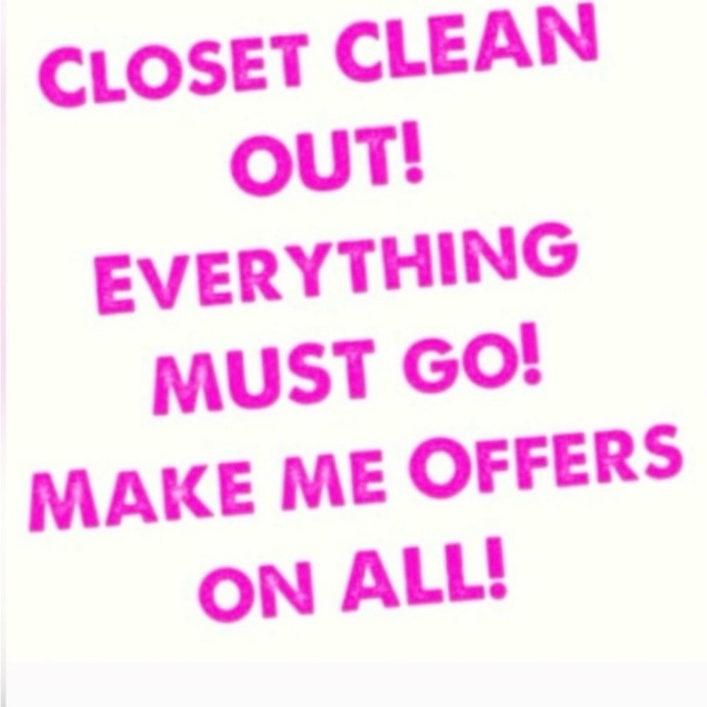 Make offer! Everything must go. No offers refused
